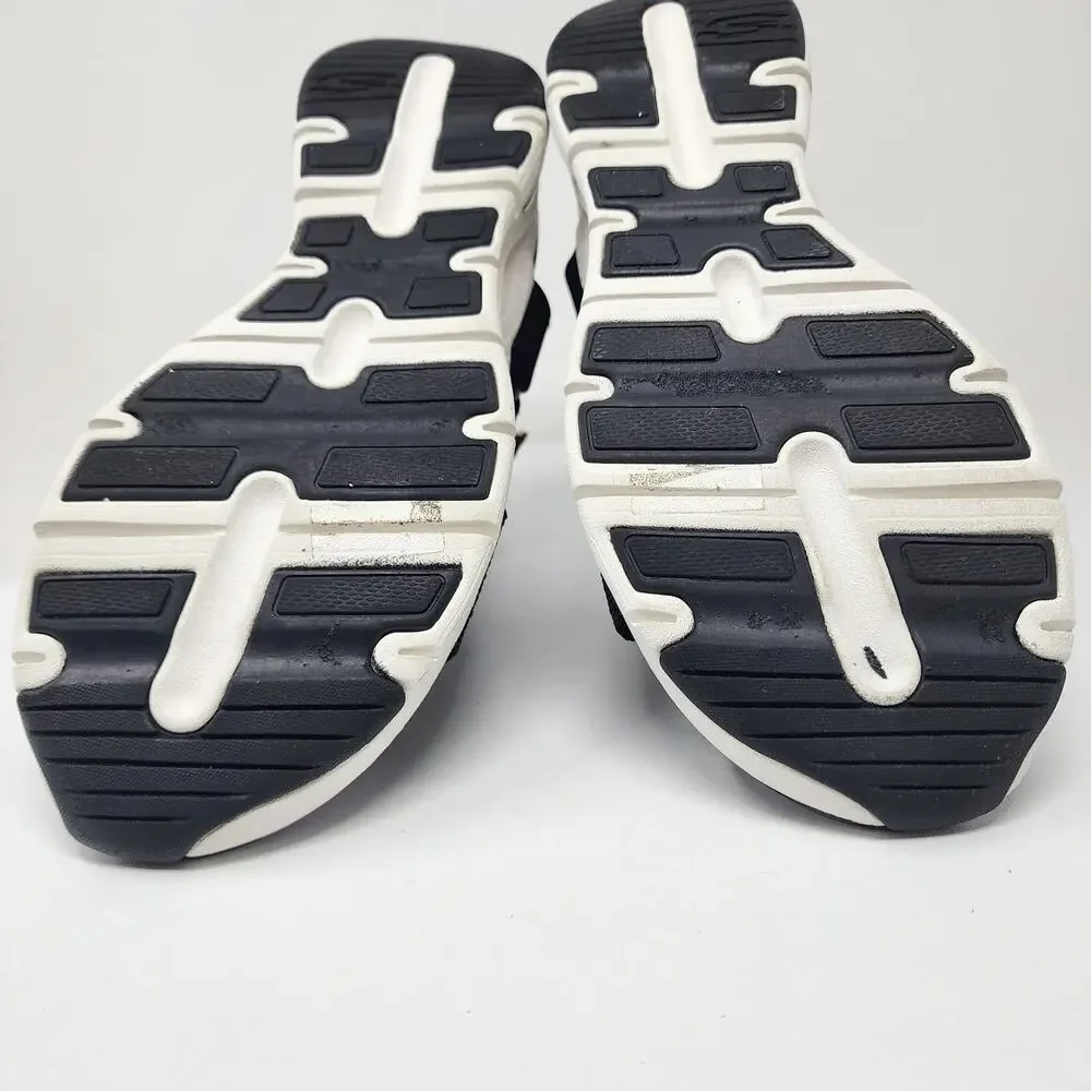 Skechers Arch Fit Casual Retro Sandals Women 8 Black Nylon Z-Strap 119237-BLK - Picture 12 of 12